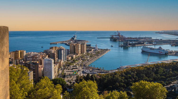 Málaga's Port (Spain)