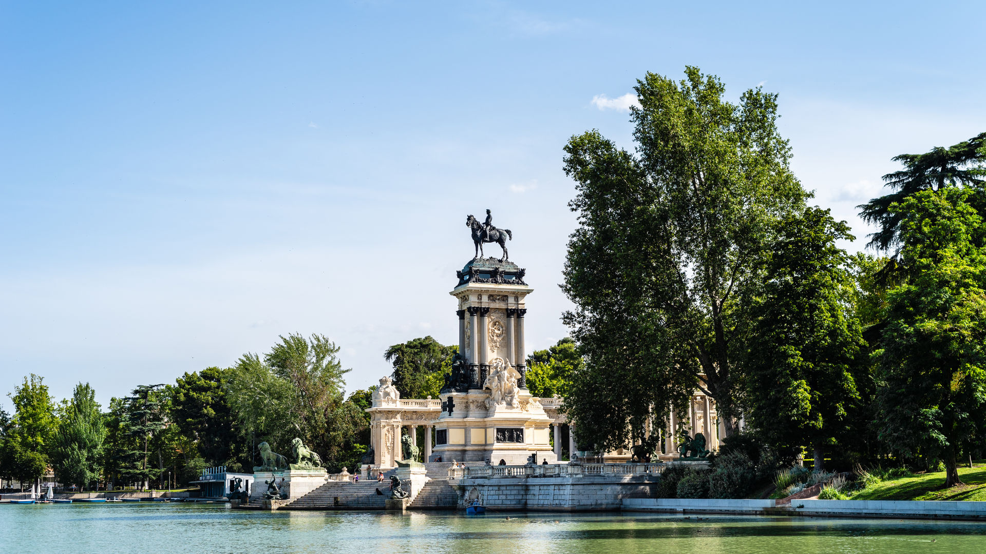 Monument to King Afonso XII, Retiro Park, Madrid