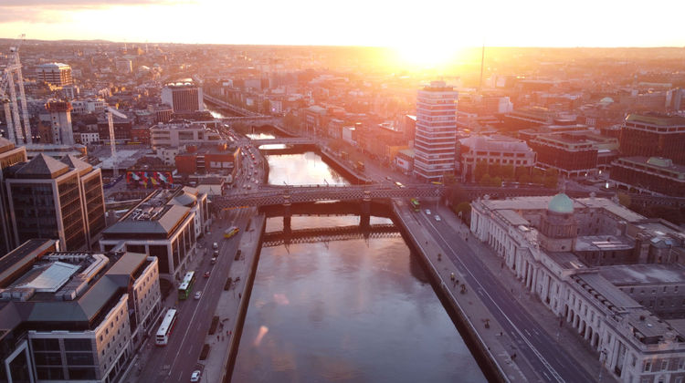 View of Dublin, Ireland