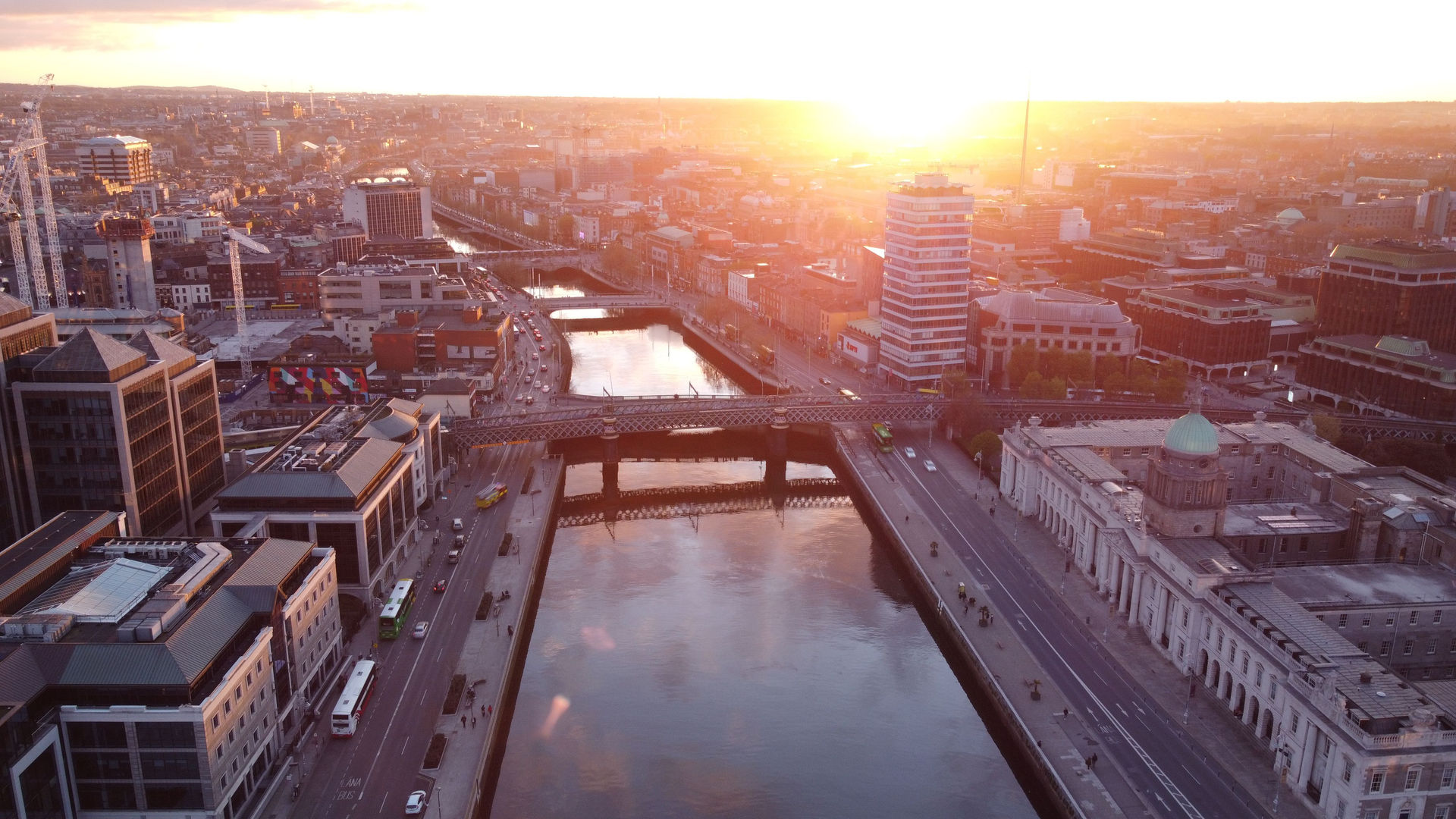View of Dublin, Ireland