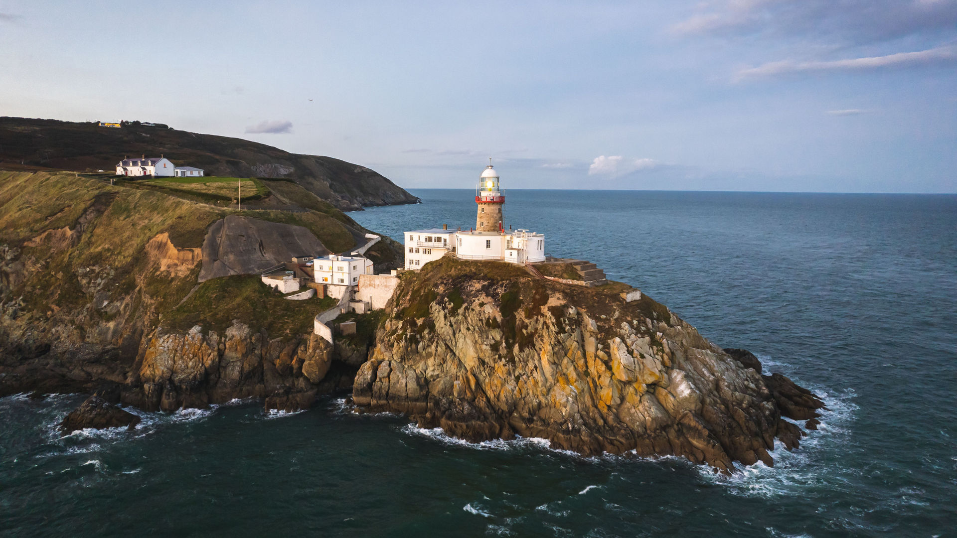 Lighthouse in Howth, Dublin, Ireland