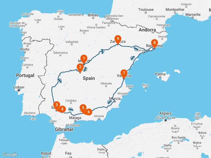 Itinerary