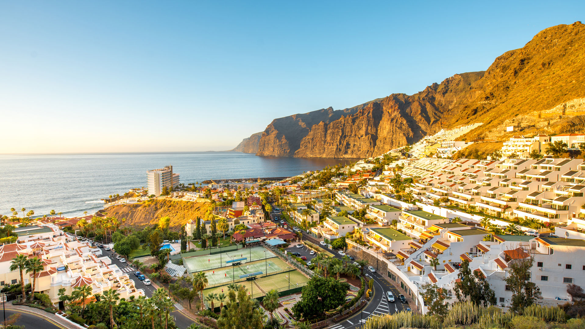 Los Gigantes city, Tenerife