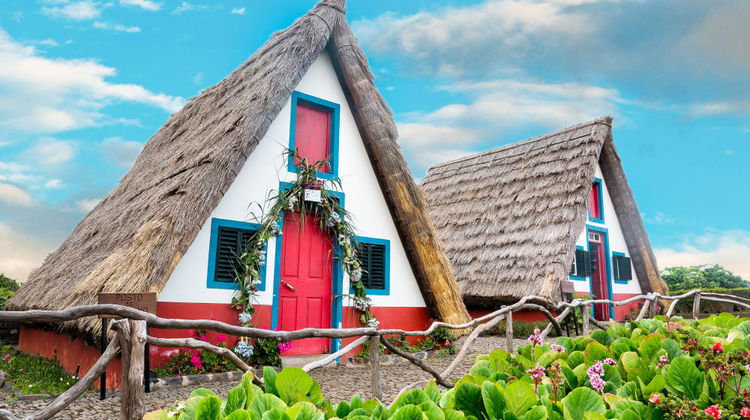 The famous Santana houses reflect Madeira’s unique rural heritage and charm.