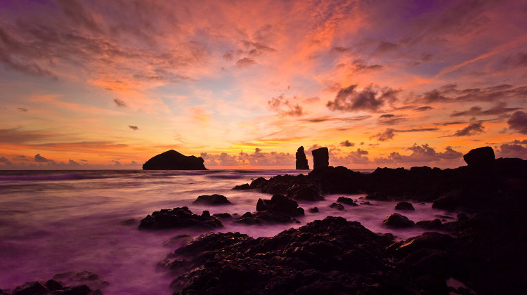 Azores, São Miguel - Mosteiros Beach