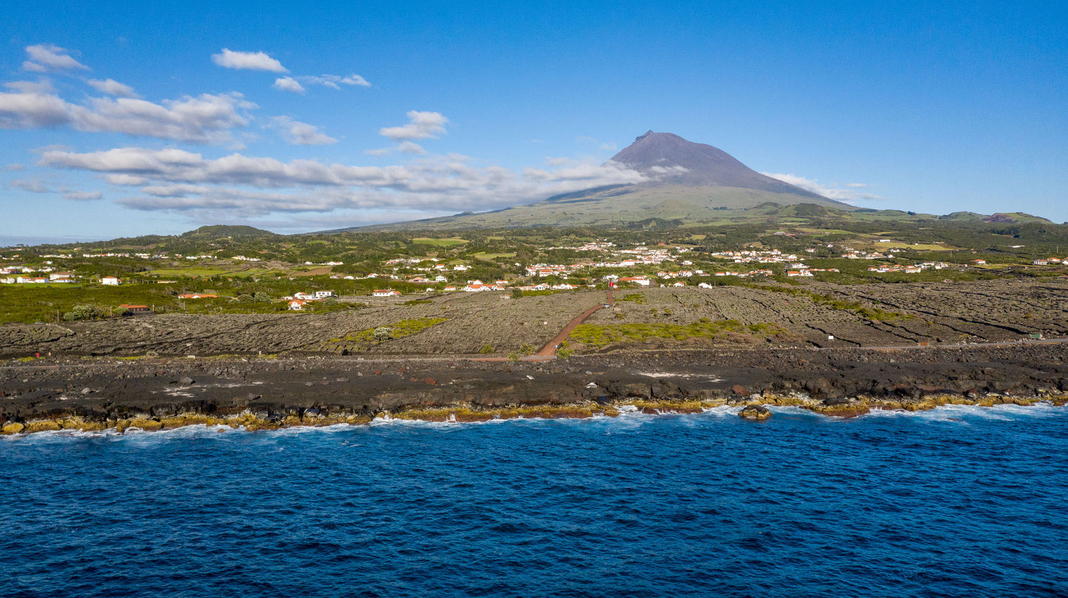 Pico Vineyards and Pico Mountain, Pico Island