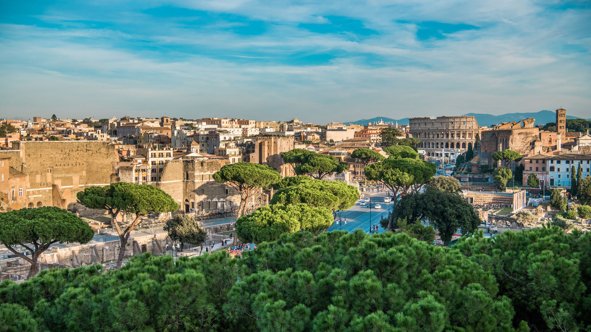 Panorama of Rome