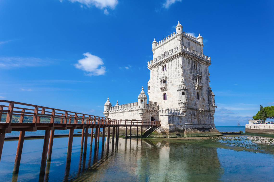 Belém Tower in Lisbon, Portugal