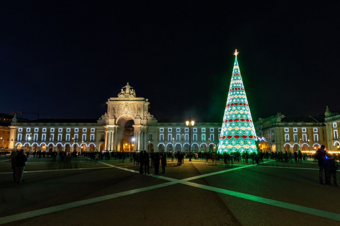 Festividades de Inverno em Lisboa, Portugal praça-do-comércio-natal-lisboa-portugal-festividades-inverno