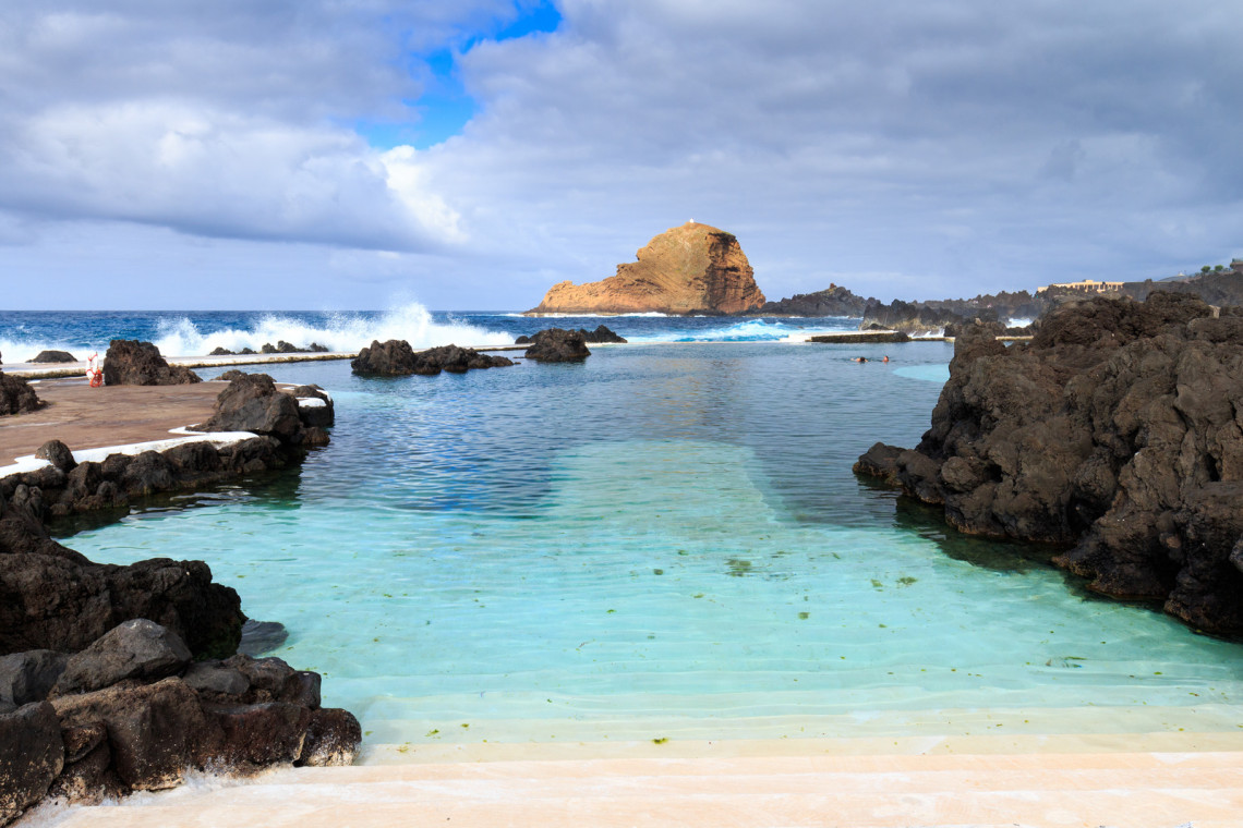 Natural swimming pools in Porto Moniz, Madeira, Portugal Natural swimming pools in Porto Moniz, Madeira, Portugal