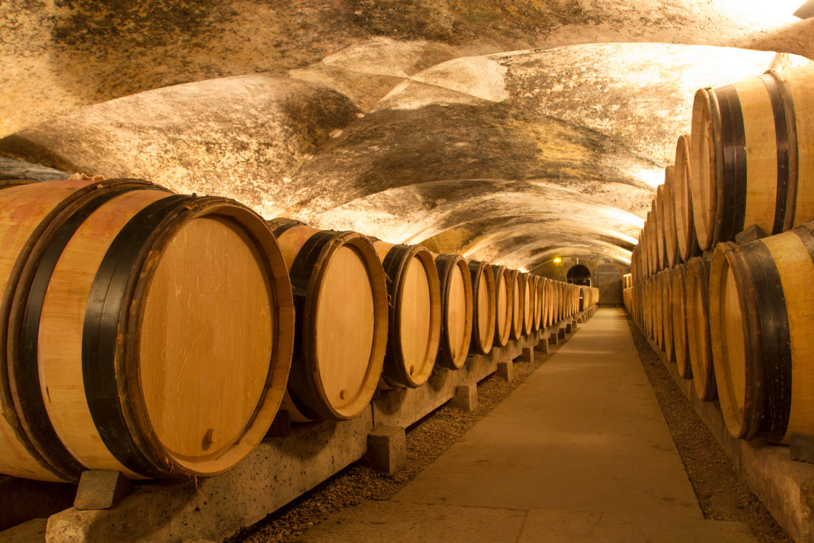 Wine cellar of a traditional Madeira Wine Wine cellar of a traditional Madeira Wine