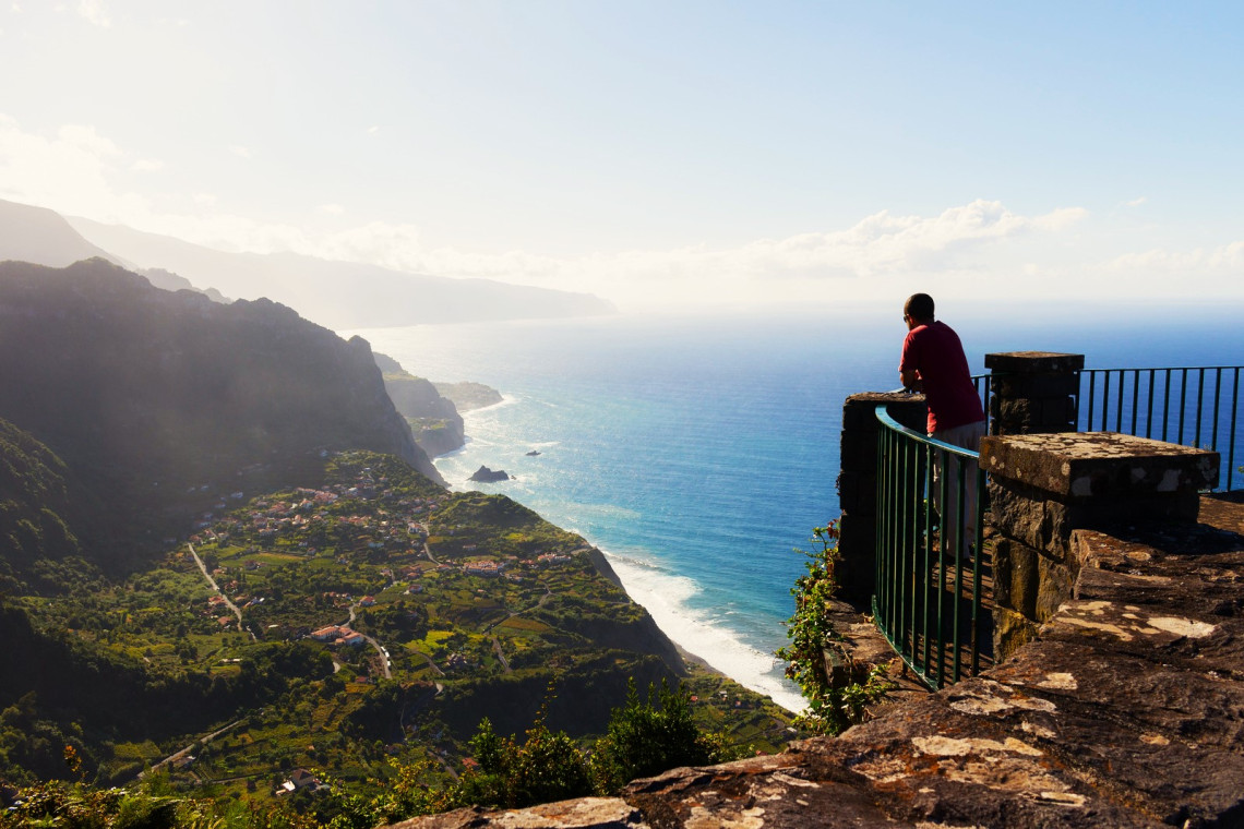 Beira da Quinta Viewpoint in Madeira Island, Portugal
