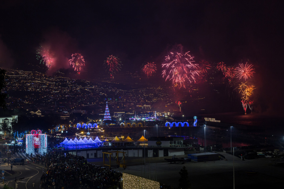 Magnificent New Year Fireworks Beginning of Year of 2020 in Funchal City, Madeira Island, Portugal magnificent-new-year-fireworks-beginning-of-year-of-2020-in-funchal-city-madeira-island-portugal