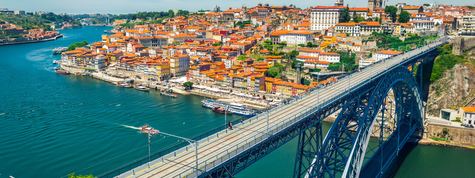 porto-portugal-city-bridge-luis-I-river-douro-downtown