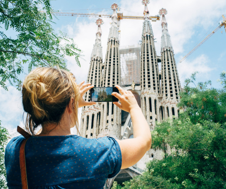 Churches and Cathedrals in Barcelona, Spain