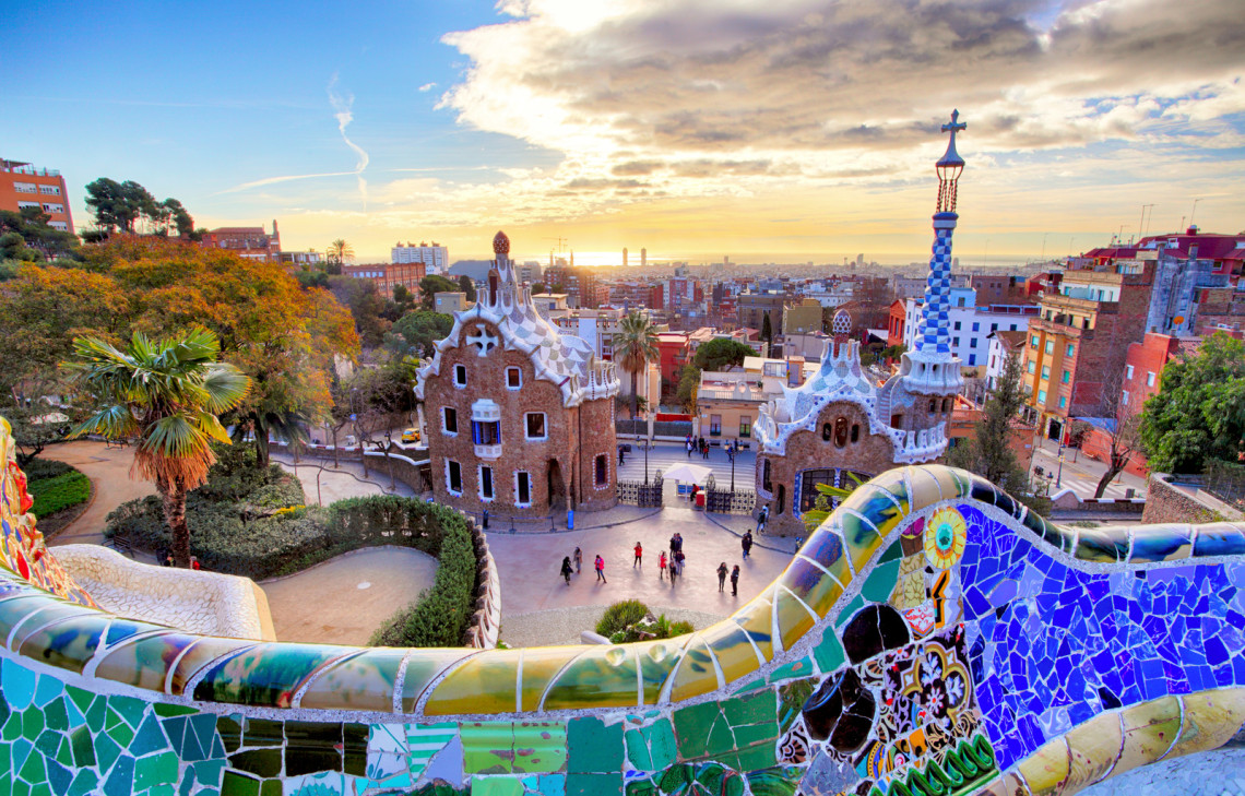 park-parque-guell-in-barcelona-spain-architecture-tourist-touristic-tourism-destination