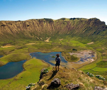Caldeirão do Corvo, Corvo Island, Azores Islands