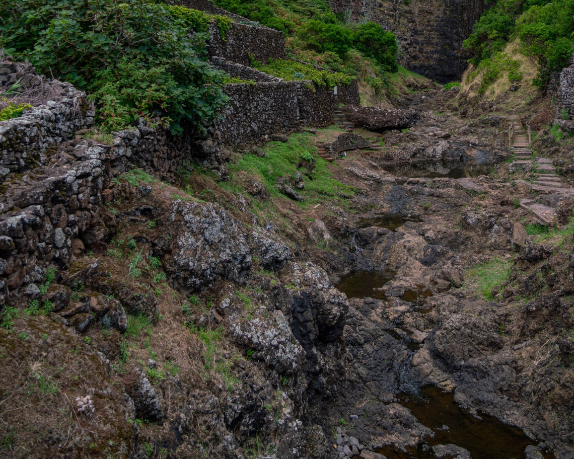 Cascata do Aveiro na Ilha de Santa Maria, Açores