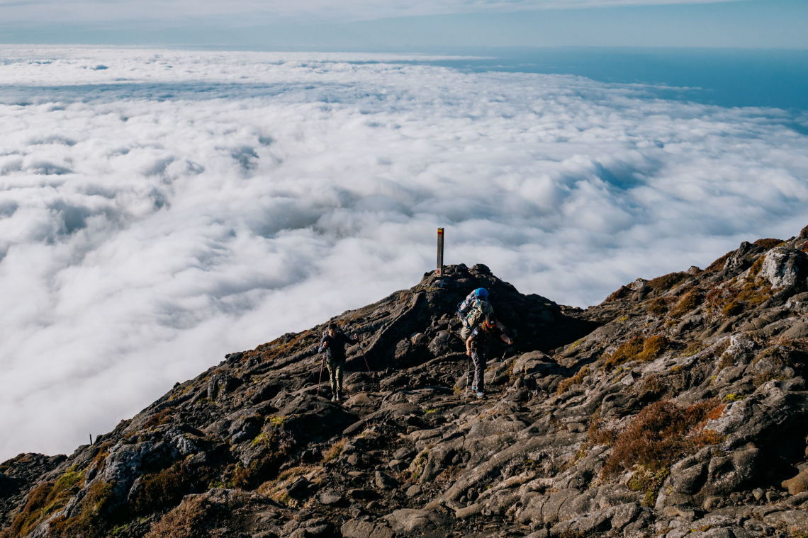 Hiking Pico Mountain in the Azores