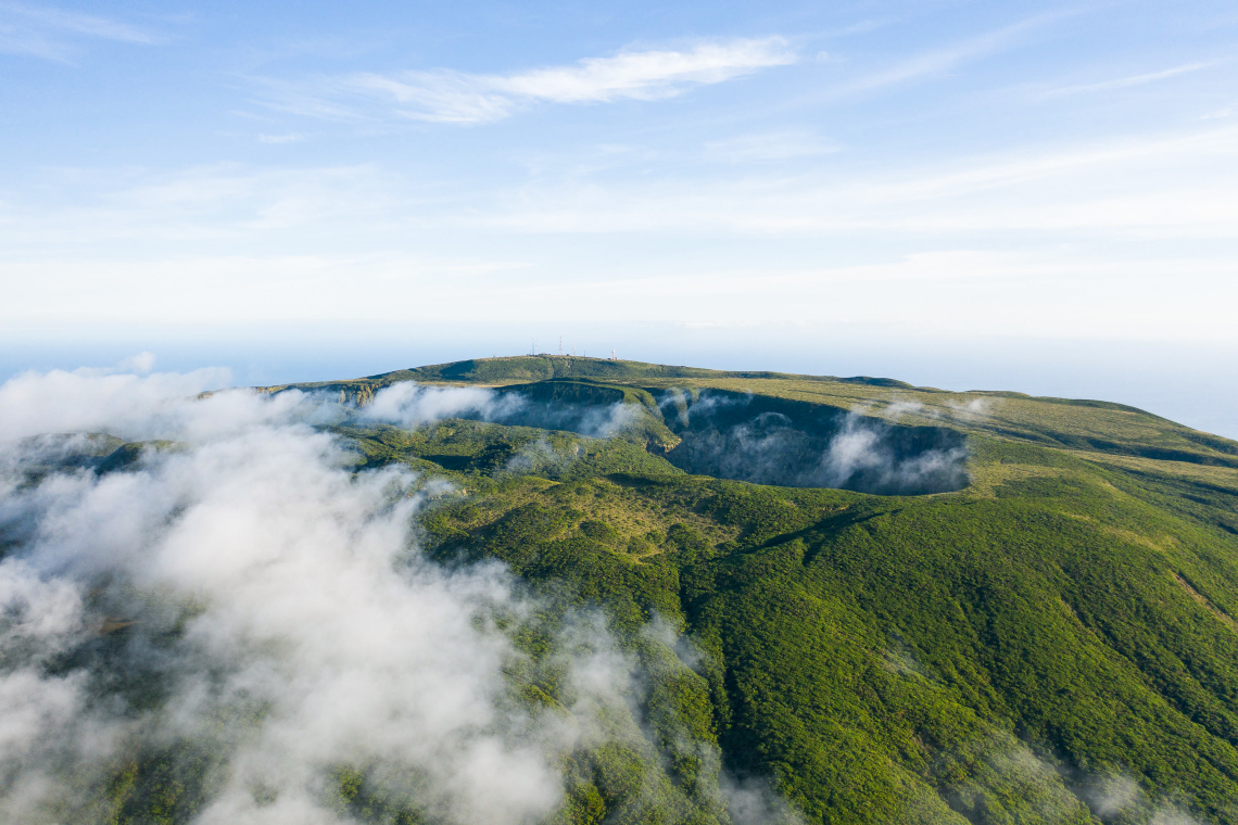 Misterios Negros trail in Terceira Island, Azores, Portugal