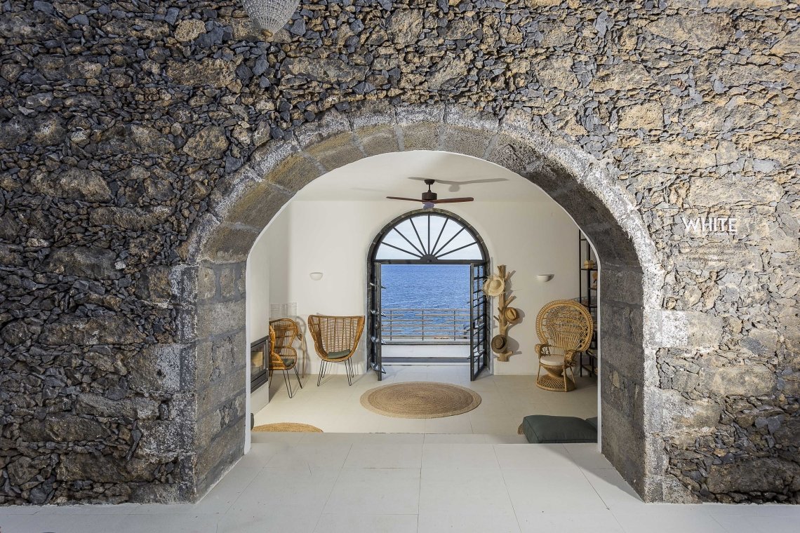 White Exclusive Villas & Spa Hotel in São Miguel Island, Azores elax in the heated saltwater pool with views overlooking the coastal cliff when you stay at the luxurious White Exclusive Suites & Villas on the south coast.