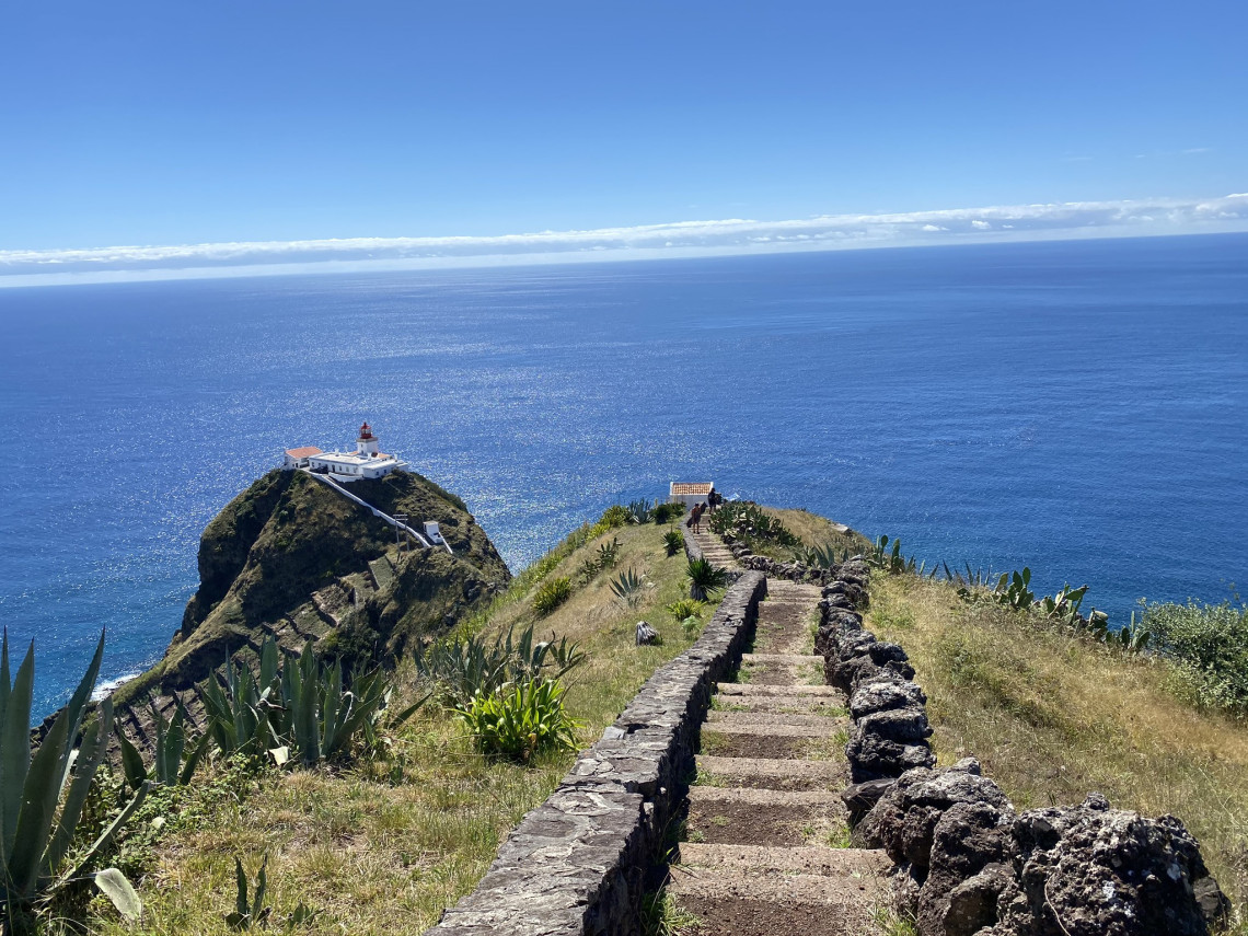 Gonçalo Velho Lighthouse in Santa Maria Island, Azores