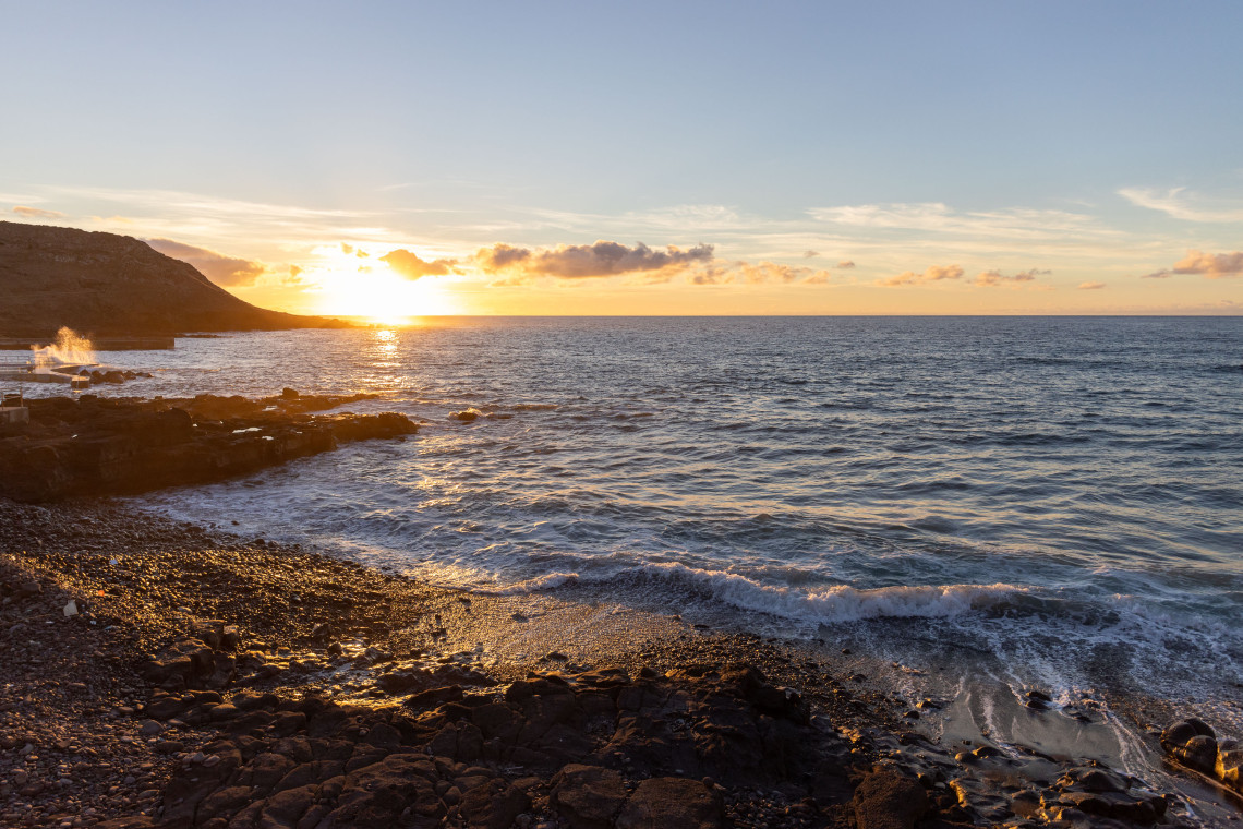 Baía dos Anjos na Ilha de Santa Maria, Açores