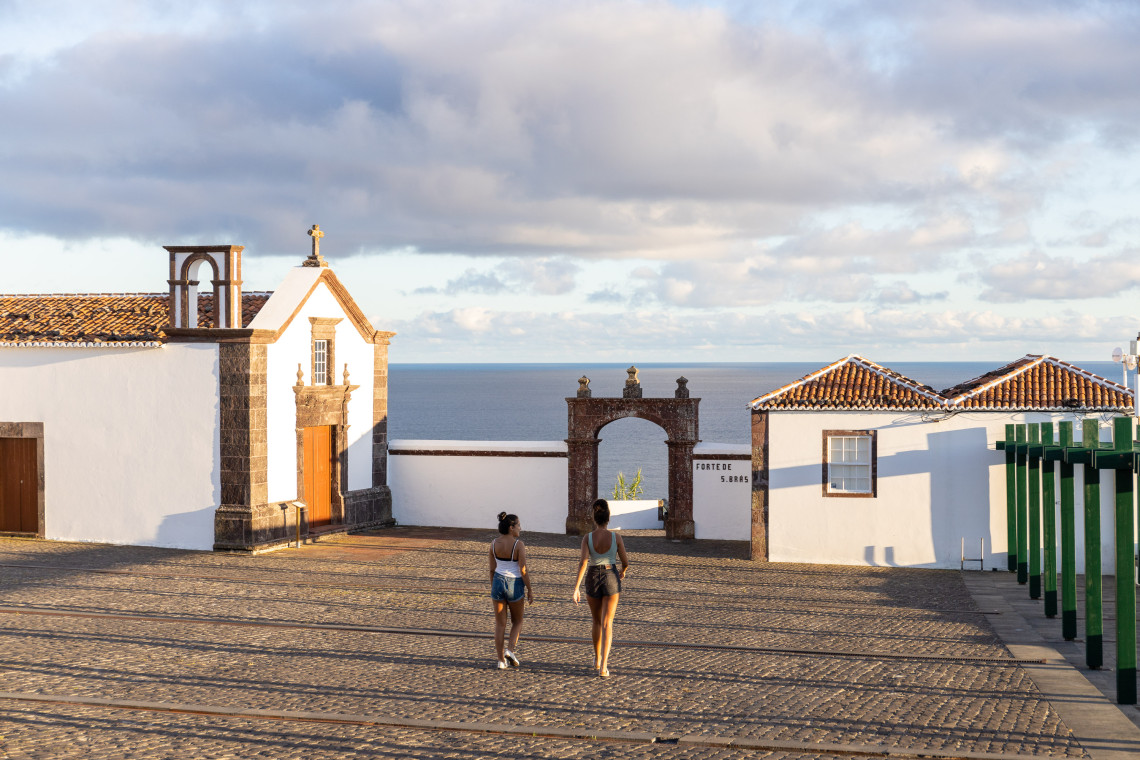 Forte de São Brás na Ilha de Santa Maria, Açores