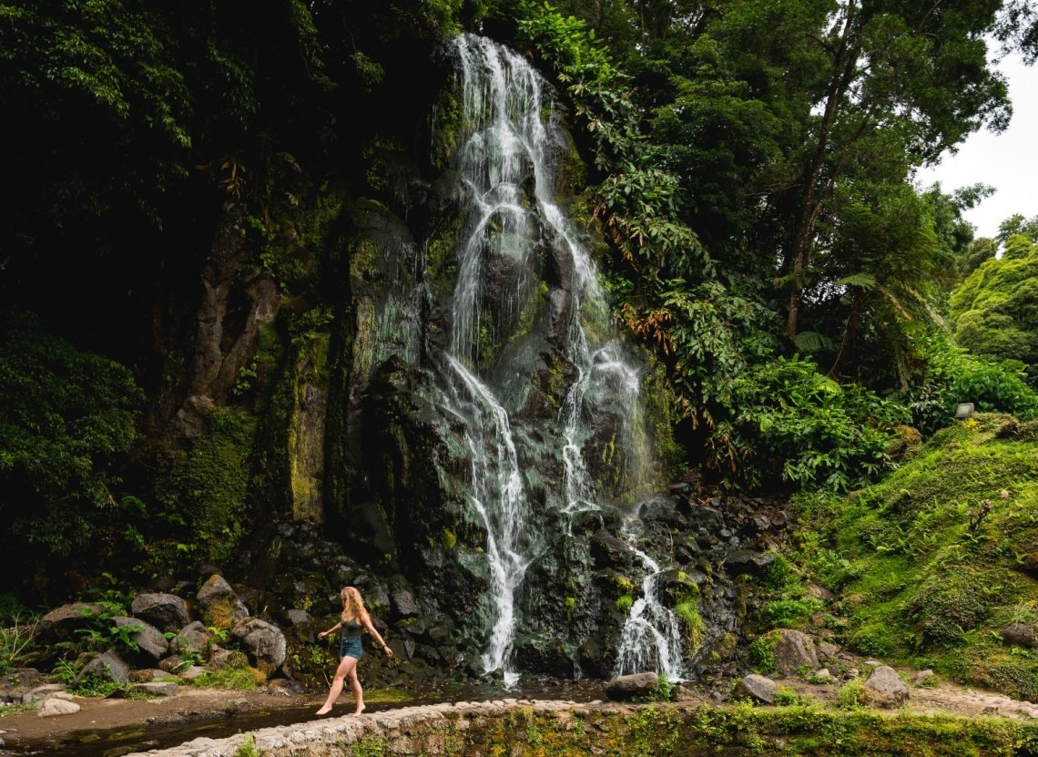 This natural park of Nordeste includes this gorgeous waterfall - and there’s a walkway in front of it meaning you can get yourself in front of the waterfall without getting soaked