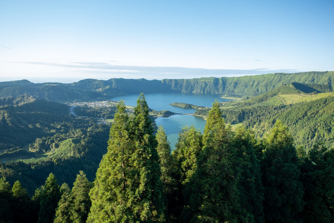 One of the 7 Natural Wonders of Portugal, this show-stopping crater full of lakes has become one of the most emblematic images of the Azores.