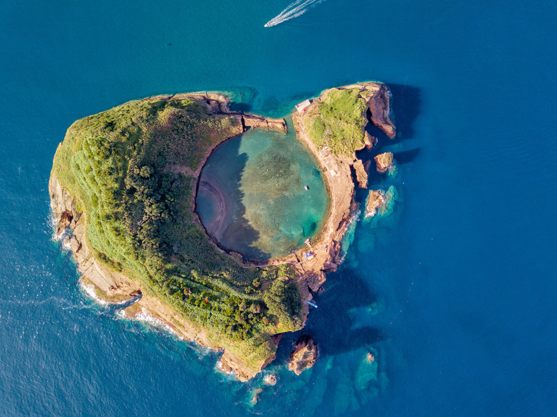 Vila Franca do Campo Islet in São Miguel Island, Azores
