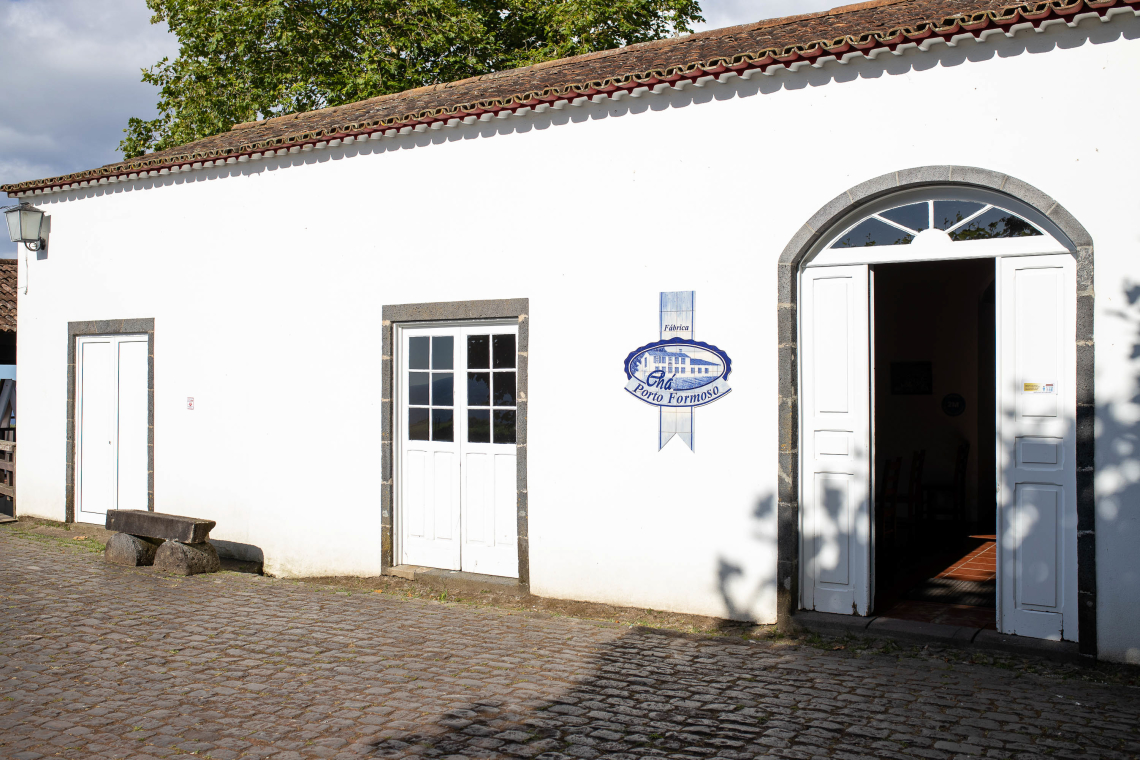 Porto Formoso Tea Factory in sao miguel island, azores, portugal