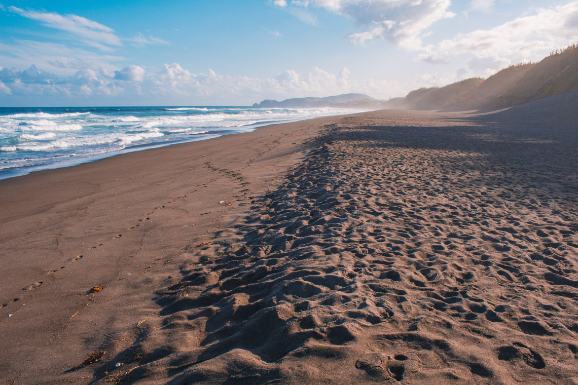Santa Bárbara Beach in Ribeira Grande, São Miguel Island, Azores Santa Bárbara Beach in Ribeira Grande, São Miguel Island, Azores