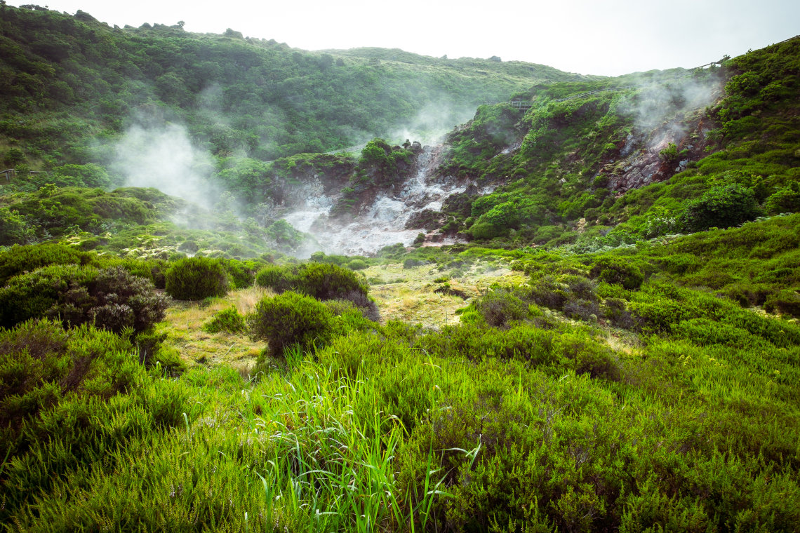 Algar do Carvão, an Ancient Volcano in Terceira Island