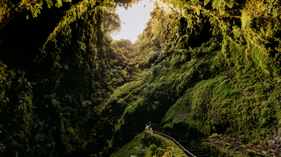 Azores Getaways - The Algar do Carvao is one of the world only visitable ancient volcanoes. Terceira island, Azores... Azores Getaways - The Algar do Carvao is one of the world only visitable ancient volcanoes. Terceira island, Azores...