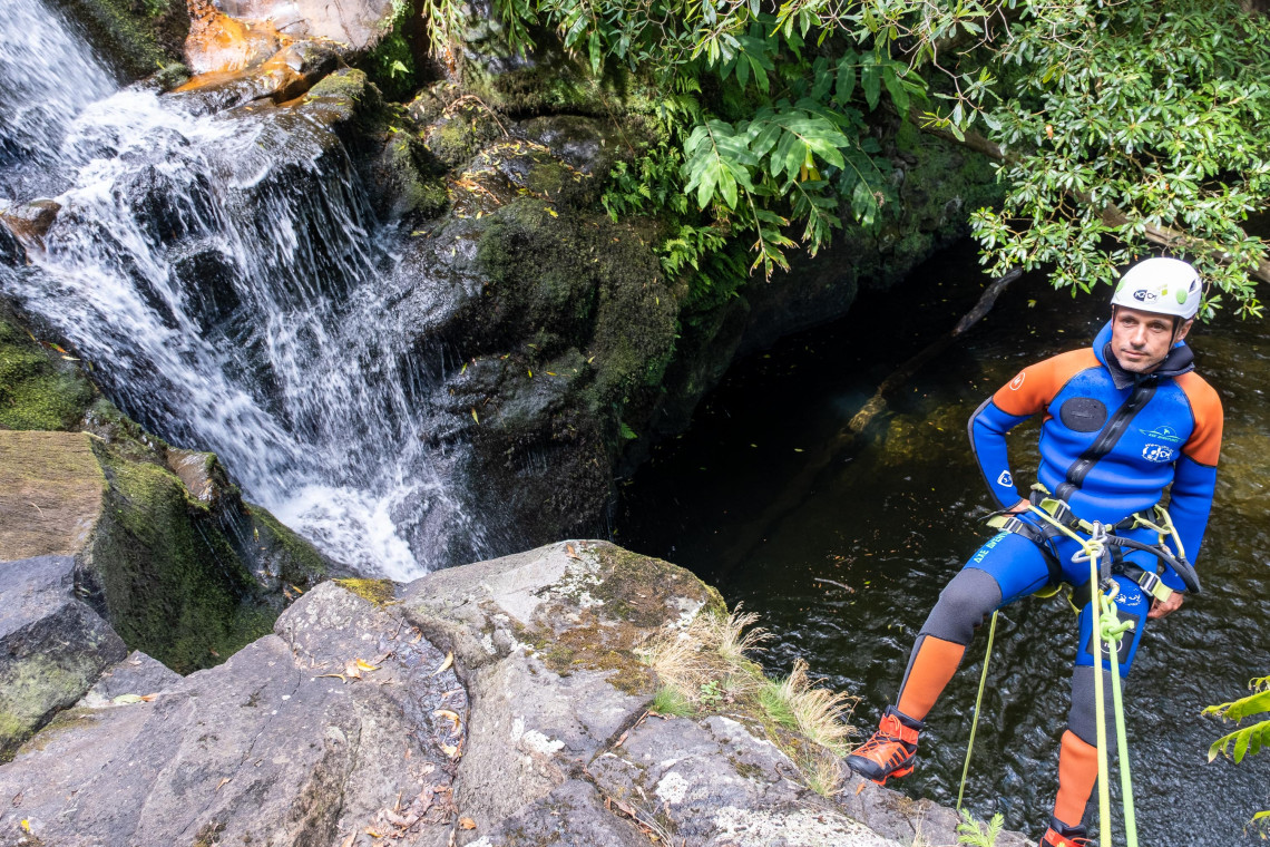 Canyoning in The Azores Islands, Portugal