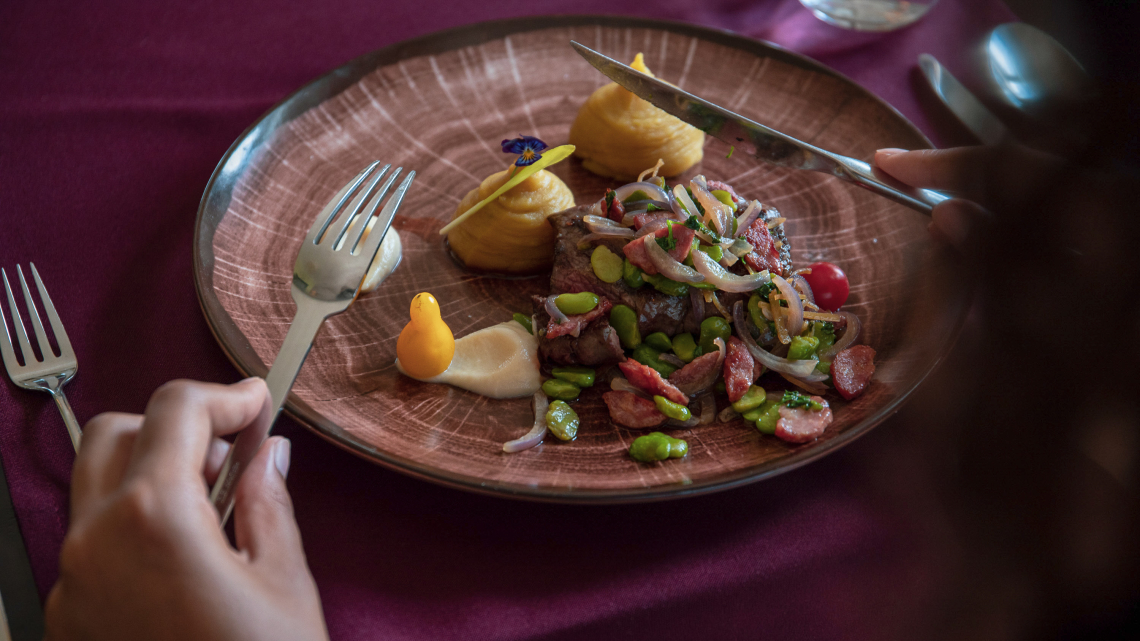 A four-course tasting menu with regional azorean products paired with local and regional liquors