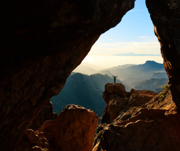 Roque Nublo Mountain in Canary Islands, Spain roque-nublo-mountain-in-canary-islands-spain