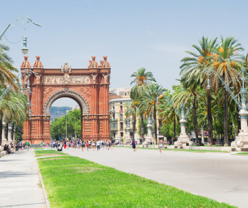 The Arc of the Triumph in Barcelona, Spain the-arc-of-the-triumph-in-barcelona-spain
