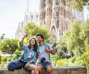 Sagrada Familia Cathedral in Barcelona, Spain Sagrada-familia-cathedral-barcelona-spain-church-religious-religion-tourist-tourism-travel-destination-attractions-attractions-touristic-monument-architecture