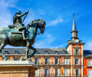 Plaza Mayor, Madrid Spain plaza-mayor-spain-madrid