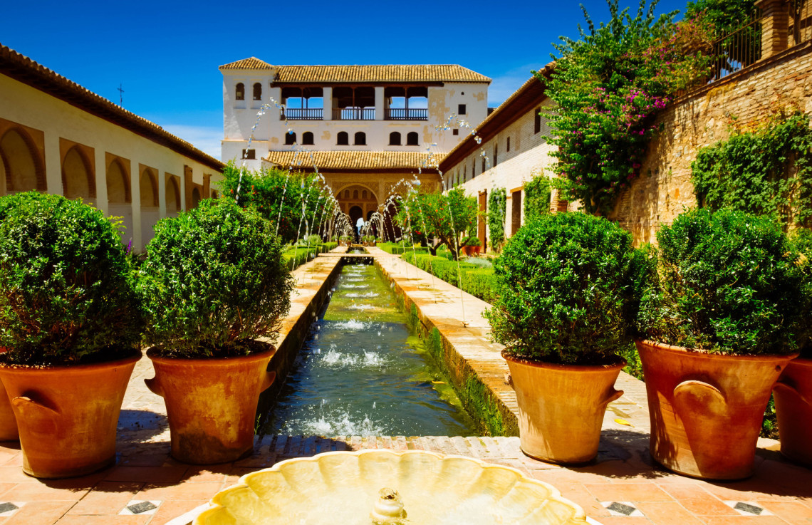 Generalife Palace and Garden, Granada, Spain generalife-palace-and-garden-granada-spain