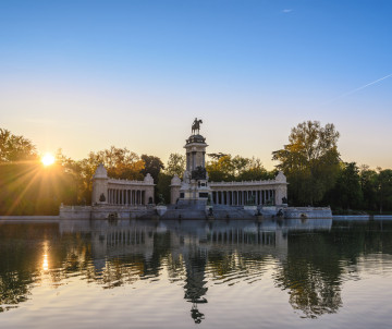 Afonso XII Monument in Madrid