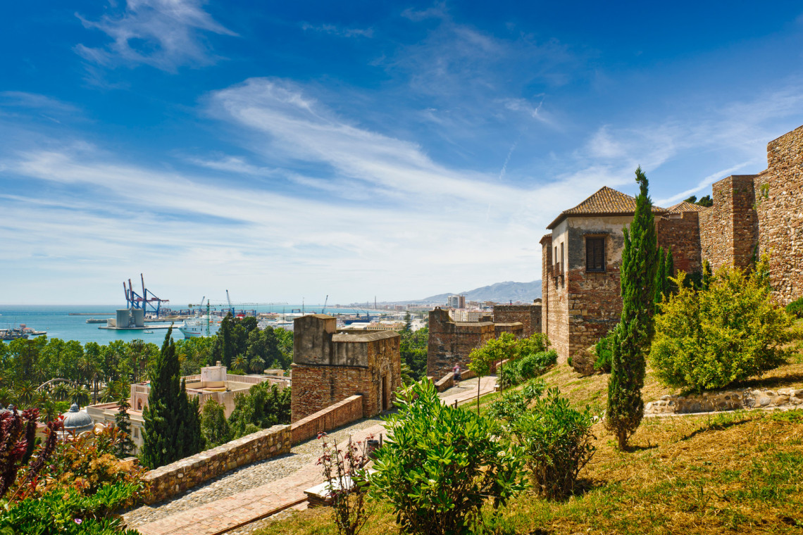 Cidade La Alcazaba, Malaga, Espanha la-alcazaba-malaga-city-spain