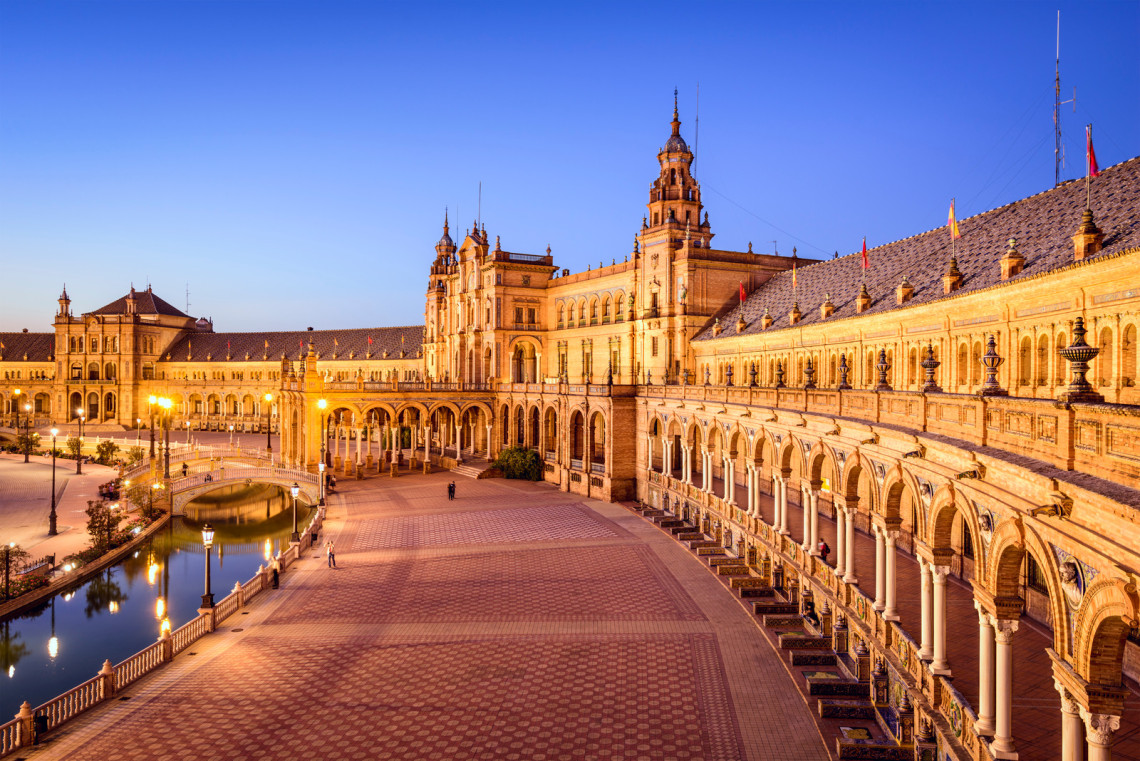 Spanish Square of Seville, Spain spanish-square-of-seville-spain