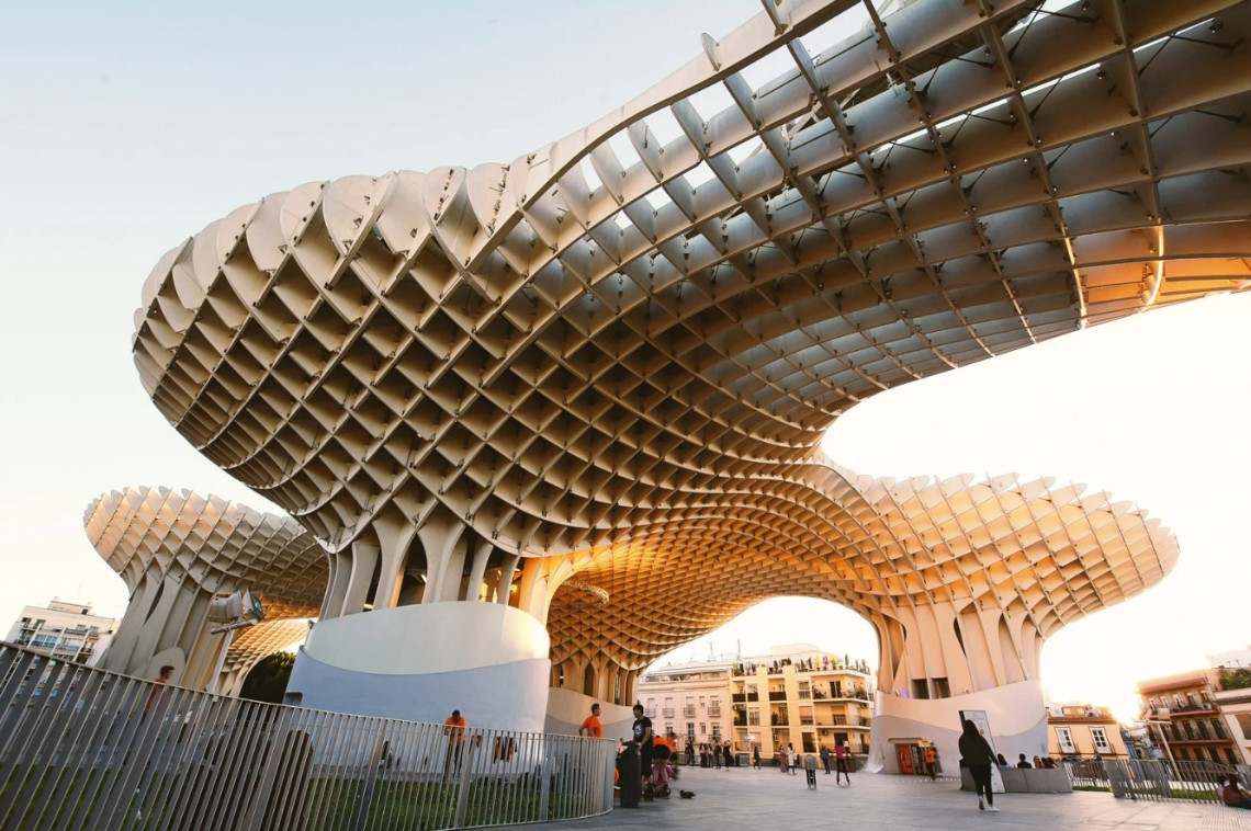 Metropol Parasol em Plaza De La Encarnacion metropol-parasol-in-plaza-de-la-encarnacion-seville-spain