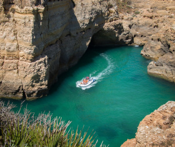 boat tour 7 hanging valleys Algarve Portugal