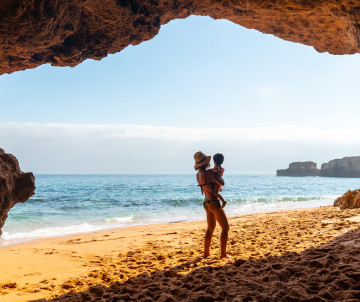 Coelha Beach in the Algarve, Portugal