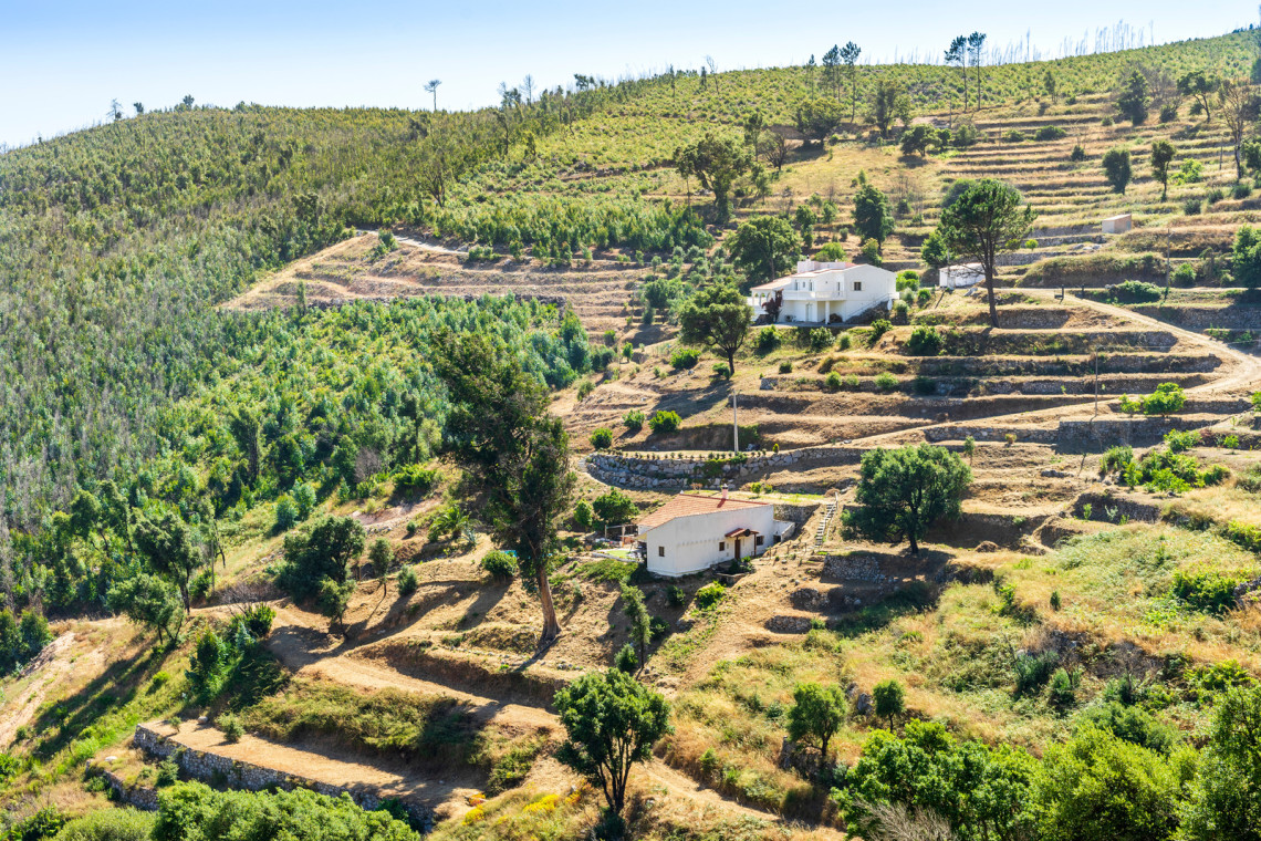 Monchique Mountain Valley in the Algarve Region, Portugal monchique-moutains-mount-foia-algarve-region-portugal