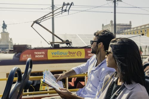 Hop on Hop Off: Lisbon All in One ticket: Hop-On Hop-Off Bus, Tram and Boat (72H)